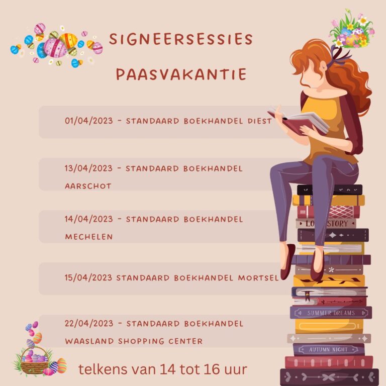 signeersessies standaard boekhandel hamley auteurs