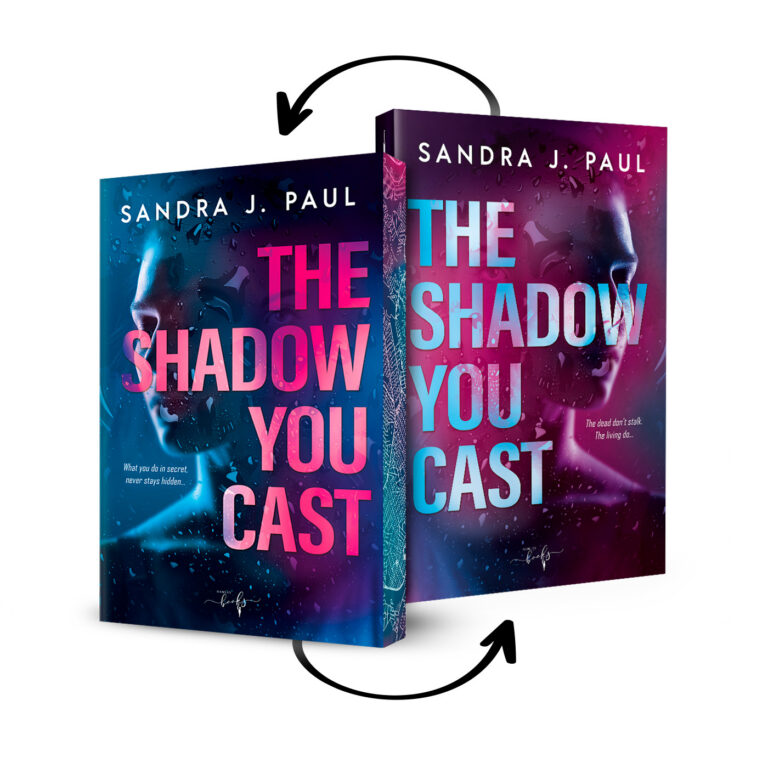 The shadow you cast-Sandra J Paul Hamleybooks Thriller-Young-Adult-Flipover